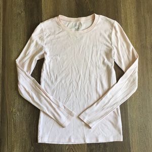 GAP Pink Long-sleeved T-shirt